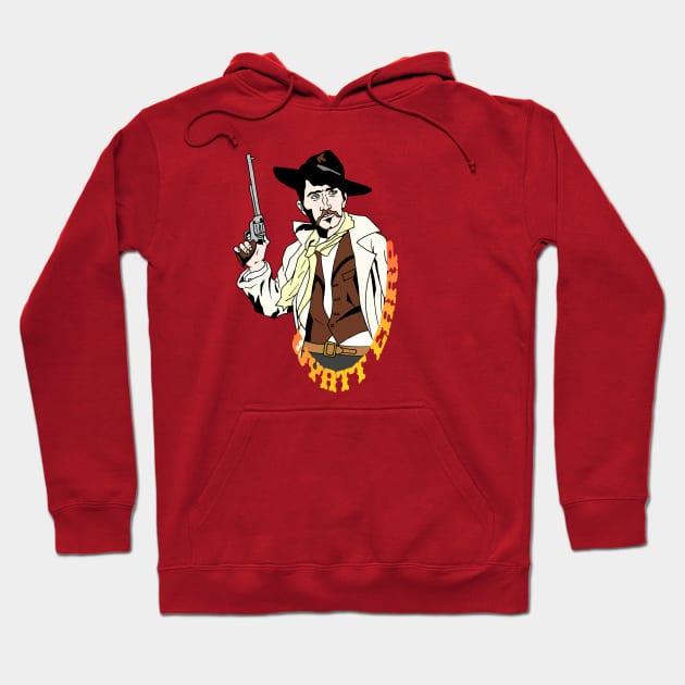 Wyatt Earp Hoodie by FieryWolf